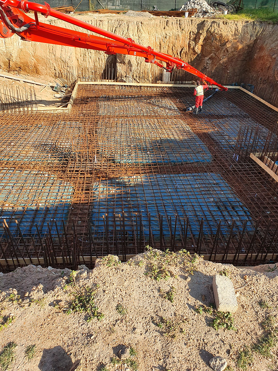 Bespoke upmarket residence under construction in Steyn City